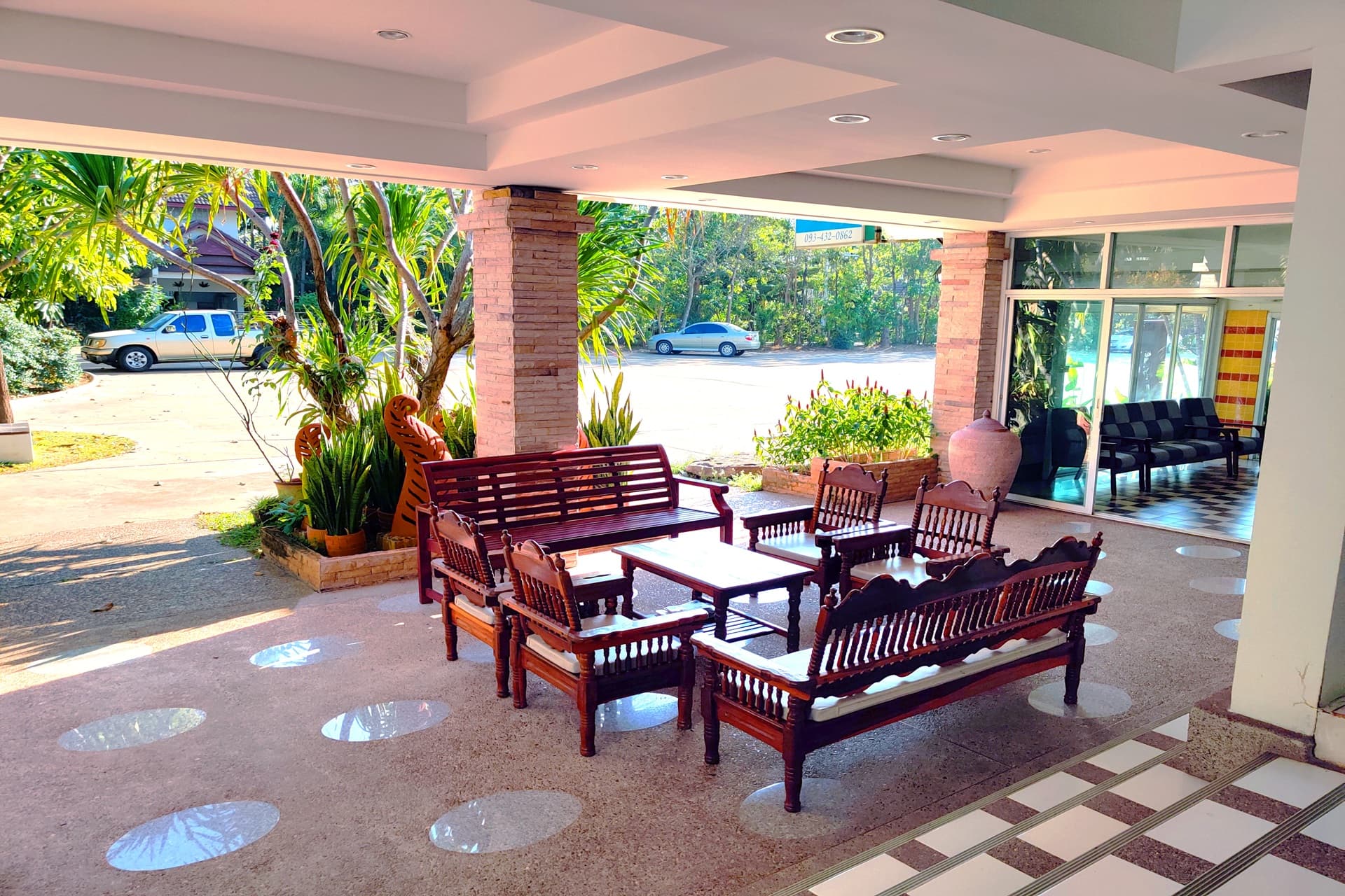 บรรยากาศโรงแรม